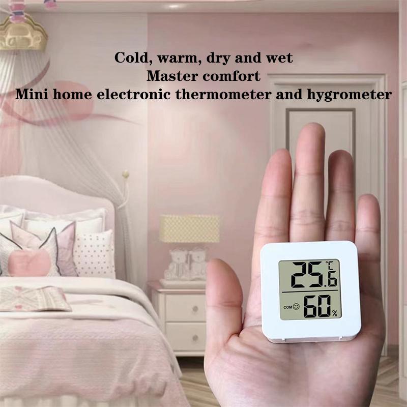 Household Precision Thermometer Mini Indoor Thermometer Lcd Digital Temperature Room Hygrometer Gauge Sensor Humidity Meter