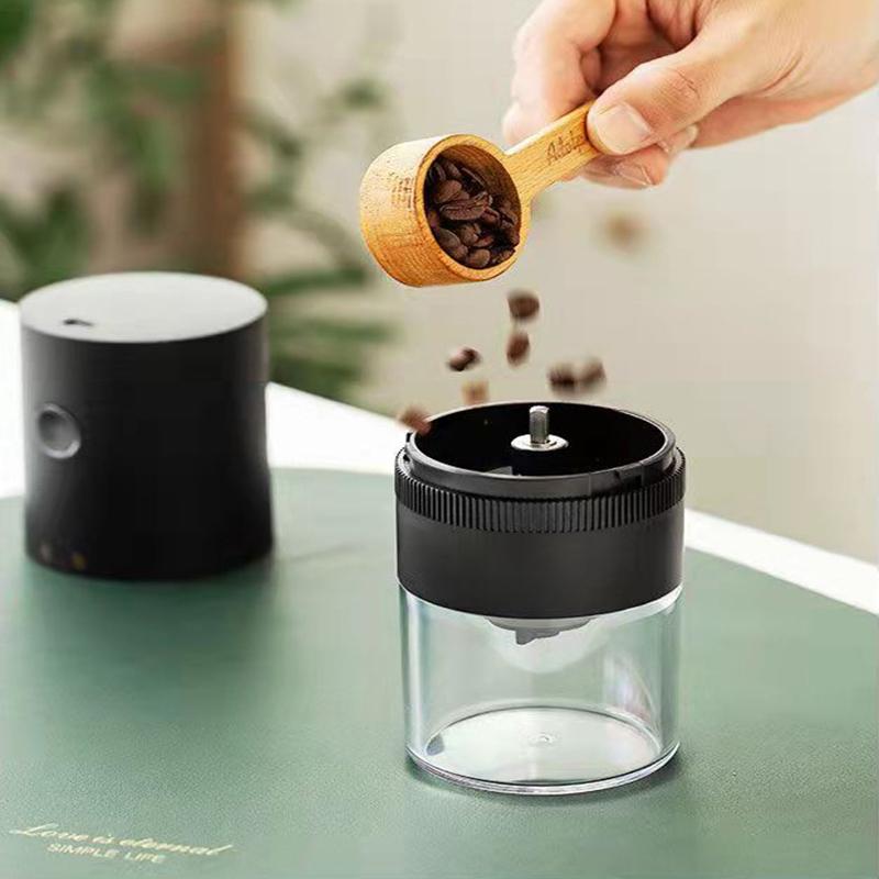 Кофемолка электрическая USB зарядка портативная кофемолка подходящая посуда регулировка передач беспроводная маленькая автоматическая кофемолка