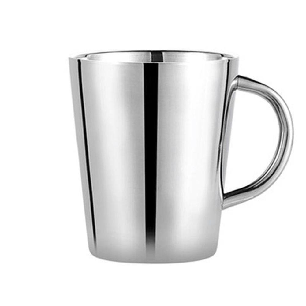 Double Wall Portable Anti-scald Kitchen Drinkware Mug Coffee Mug Water Mugs Cup Beer Cup