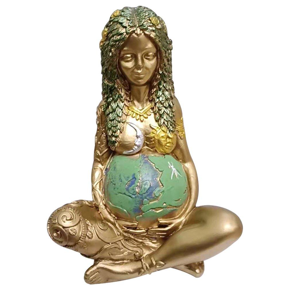 Статуя Гайи, Мать-Земля, художественная статуя, фигурка из полирезина, декоративная фигурка