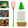 Garden Fruit Picker Fruit Picker Fruit Picker Fruit Picker Stainless Steel Connecting Rod Pick Apple Plums High-altitude Picker