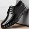 New Men's Leather Shoes British Casual Business Versatile Fashion Soft-soled Leather Men's Shoes