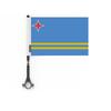 Drapeau - Aruba - 50 Pièces - 14 X 21 Cm - Polyester - Impression Recto/verso