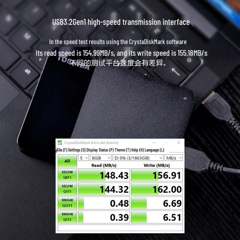 Toshiba B3 Portable External Hard Drive