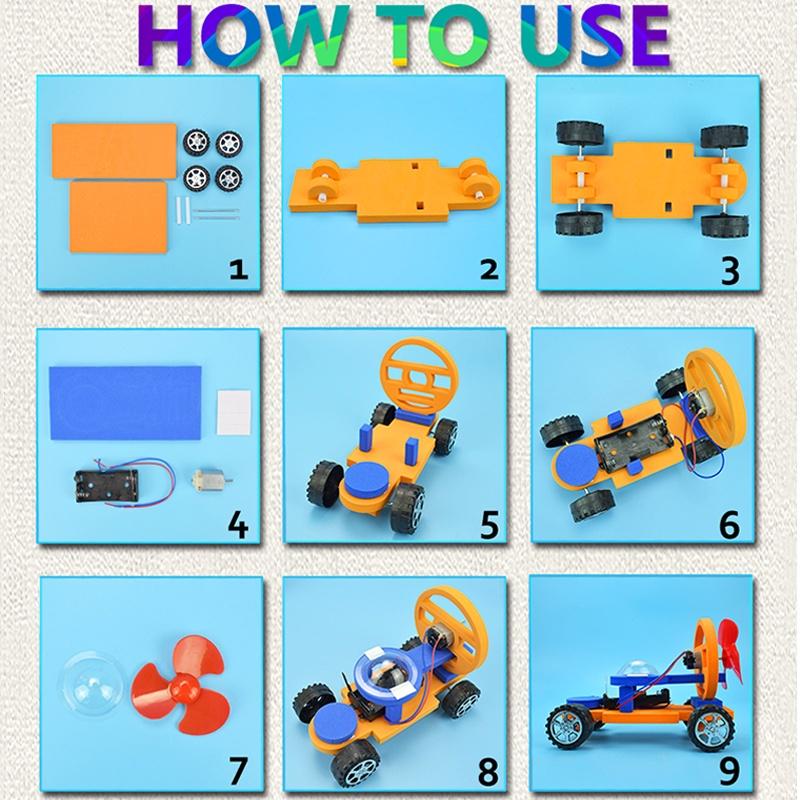 Ветроэнергетика Электрические гонки Наука Физический эксперимент Игрушки для детей Подростки Сборка своими руками Обучающие игрушки Подарки