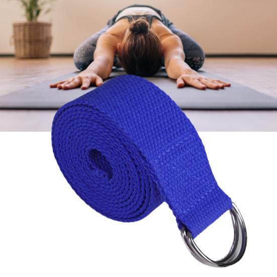 Yoga Stretch Strap Training Belt Waist Leg Fitness Girl Exercise Sports Gym Tool