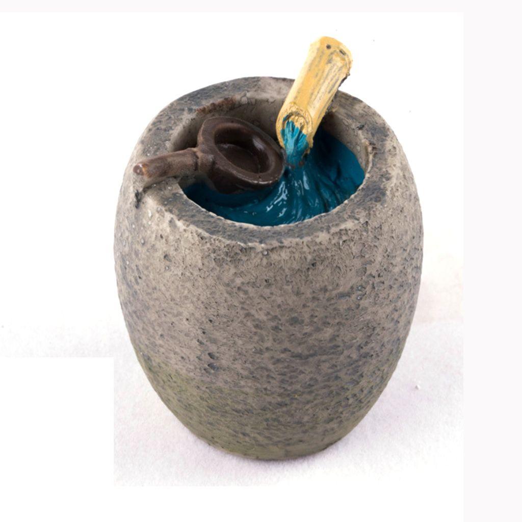 Мини Милые DIY Поделки Традиционная Модель Дома Фигурки Сцена Статуя Бонсай Декор