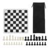 Международный стандартный набор шахмат для соревнований, большой пластиковый набор шахмат с шахматной доской