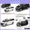 Alphard Toyota Alloy Car Model Toy With Sound Light Design For Kid Playroom