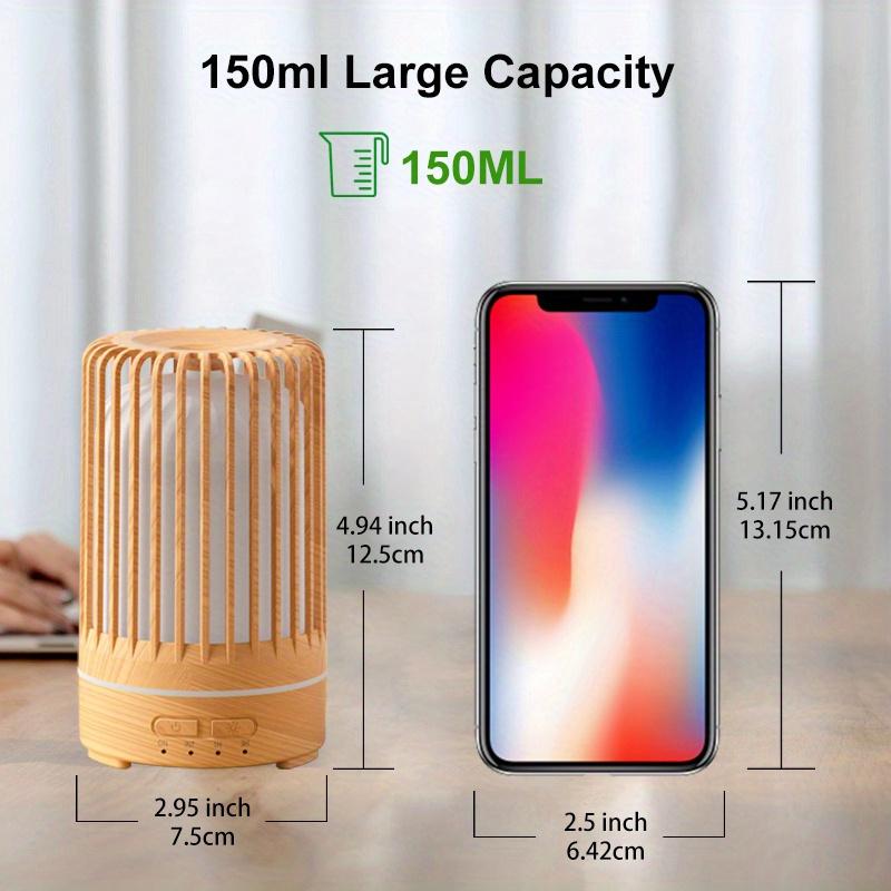 Ультразвуковой ароматерапевтический аппарат, диффузор эфирных масел, увлажнитель воздуха, 7-цветный циркуляционный ночник, можно использовать для подарков в офисе