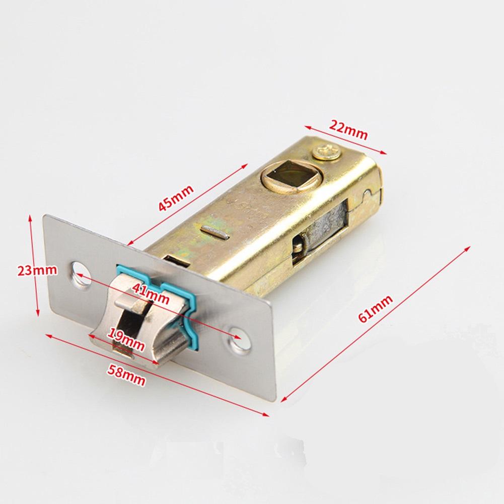 Mortice Door Tubular Latch Internal Bolt Facility Unsprung Catch 30/35/40/ 45mm Zinc Alloy Doors Hardware Locks