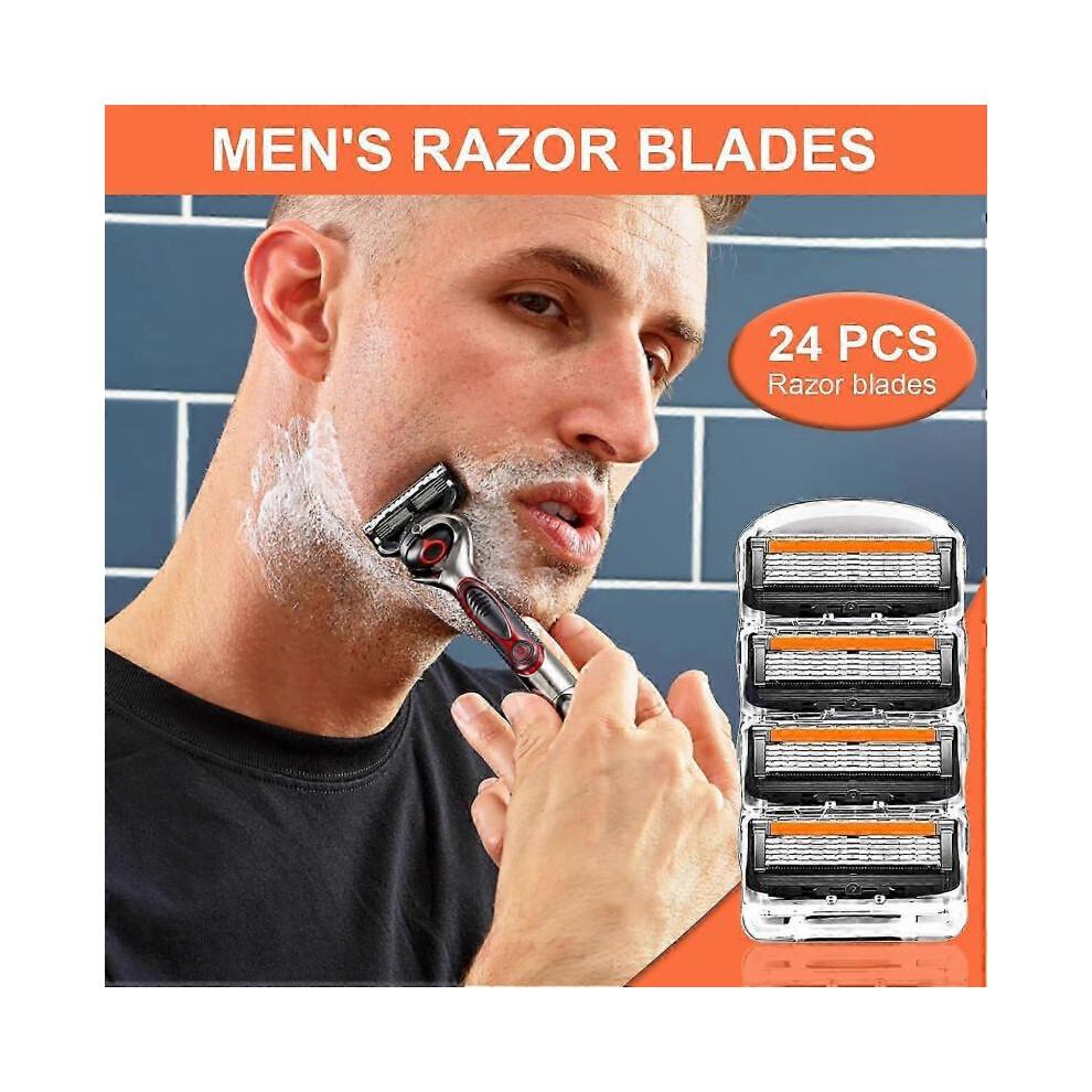 Replacement ProGlide Razor Blades - 24 Pack Value Pack for Men's Wet Razors less