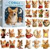 Рождественский календарь Corgi 2025 Рождественский календарь на тему корги Сюрприз в непрозрачной упаковке