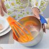 Rotatable Mixer 2in1 Rotatable Egg Beaters Food-grade PP Whisk Cook Tools Kitchen Blender Detachable Washable Egg Mixer