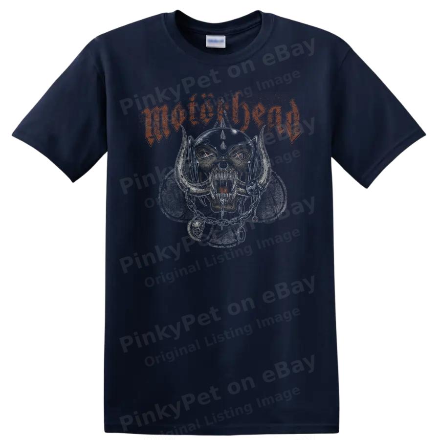 Motorhead Graphic T Shirt Vintage Rock Music Fan Tee 80s Style