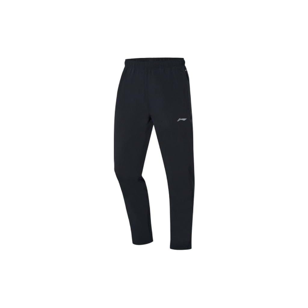 Мужские вязаные спортивные штаны Li Ning Черные AYKR467-1