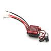 60A Brushed ESC Electronic Speed Controller Tamiya Plug 6V 2A BEC Replacement for 1/10 Traxxas TRX4