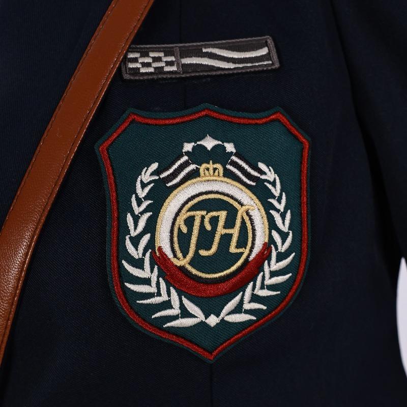 Аниме Рафаэль Зейн Косплей Костюм Любовь Deepspace Героиня Британский Модный Стиль Школьная Форма Пальто Мужской Женский Кампусный Набор