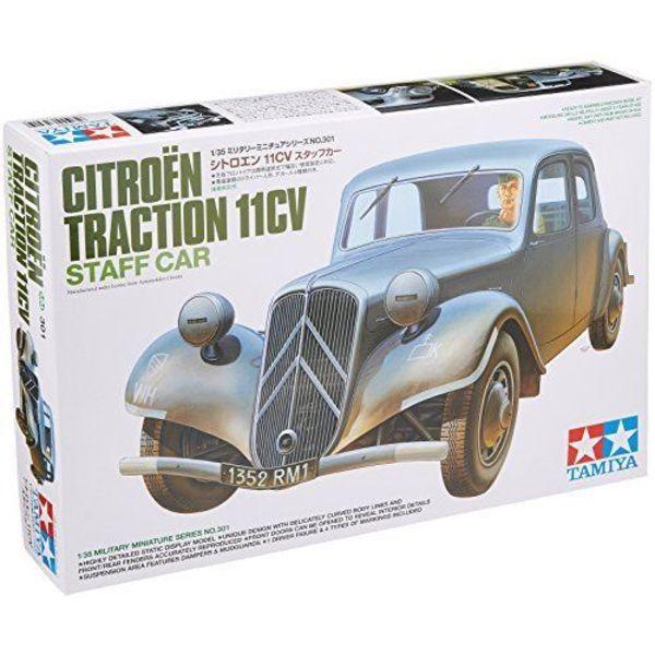 TAMIYA 1/35 Citroen Traction 11CV Staff Car Model Kit NEW from Japan