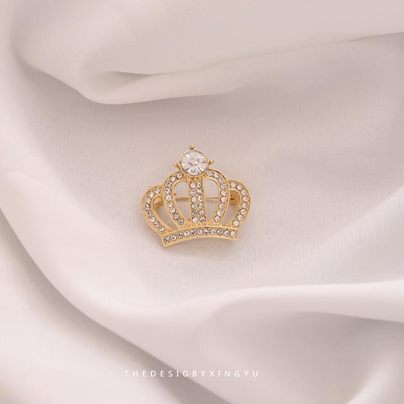 Элегантная брошь в виде золотого жемчужного колоса: Универсальный, Высококлассный Аксессуар для Женщин