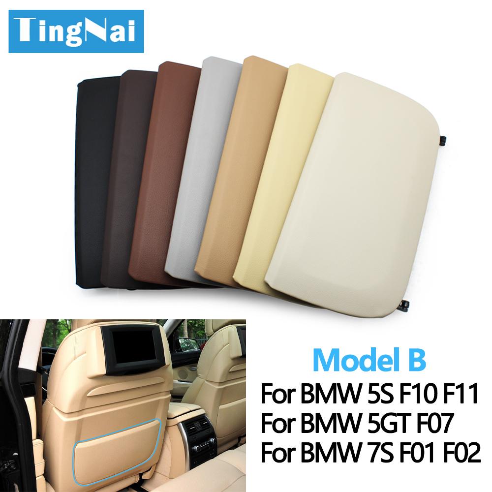 Кожаная карманная накладка на спинку переднего сиденья, сменная крышка для BMW 5 5GT 7 серии F10 F11 F07 F01 F02 730 735 740