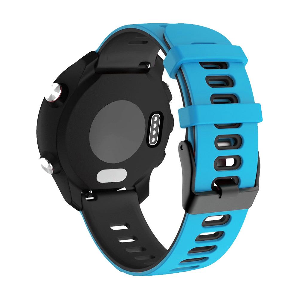 20 мм 22 мм Ремешок для часов Для Garmin Venu 3 2 Sq 2 Plus Forerunner 645 245 255 Music 265 Vivoactive 5 4 3 Силиконовый ремешок Браслет для часов