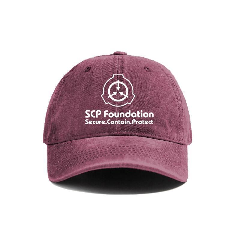 Кепка SCP Foundation Secure Contain Protect с потертостями, унисекс, ретро, для улицы, летняя, регулируемая, Кепка SCP MZ-153
