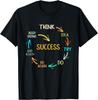 Motivational Quote Motivation Success Inspiration Mindset T-Shirt Unisex Summer Streetwear Tops Mens T Shirt Camiseta Hombre