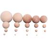 Unpainted Wooden Balls Sizes 30mm To 60mm Natural Wood Ready for Decorating