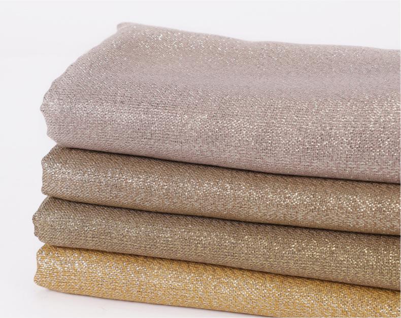 Элегантный шарф с кистями с двух концов: Однотонный с золотыми и серебряными нитями