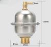 DN15-25 1/2" 3/4" 1" BSP Наружная Резьба Латунь Нержавеющая Сталь 304 Автоматический Воздухоотводчик Предохранительный Сброс Клапан Сброса Давления Трубопровод Водяное Отопление