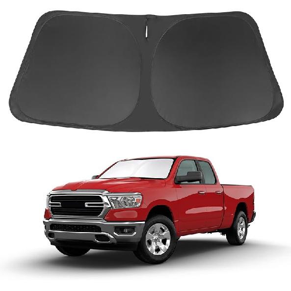 TINGLU Солнцезащитный козырек для Tesla Model X Tesla X 2016-2024 2025 Аксессуары Солнцезащитный козырек на лобовое стекло Защита от УФ-лучей Накидка на солнцезащитный козырек С