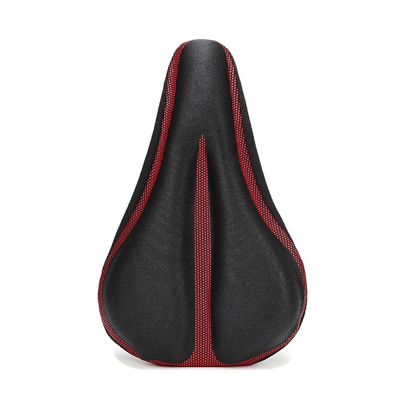 Bike Seat Cushion Cover Silicone Padded Comfort Mountain Road Bikes