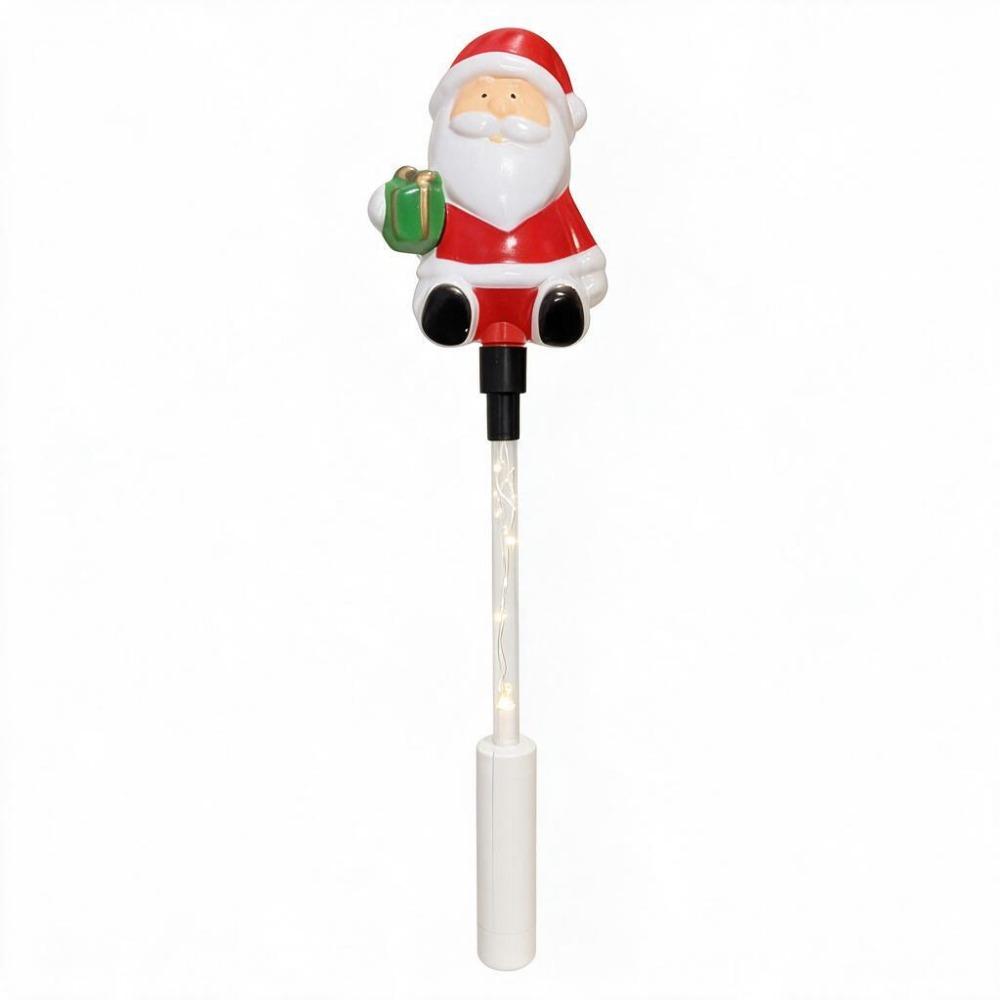 Warm Light Christmas Tree LED Lights Handheld Handheld Luminous Toy Santa Claus Flash Wand Gift