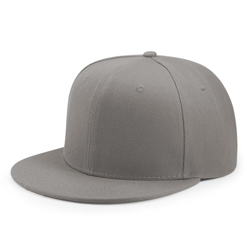 Оптовая продажа Взрослые Однотонные Кепки Snapback Мужские Хип-Хоп С Прямым Козырьком Кепка для Скейтборда Женские Солнцезащитные Кепки Мужские Однотонные Бейсбольные Кепки 36 Цветов