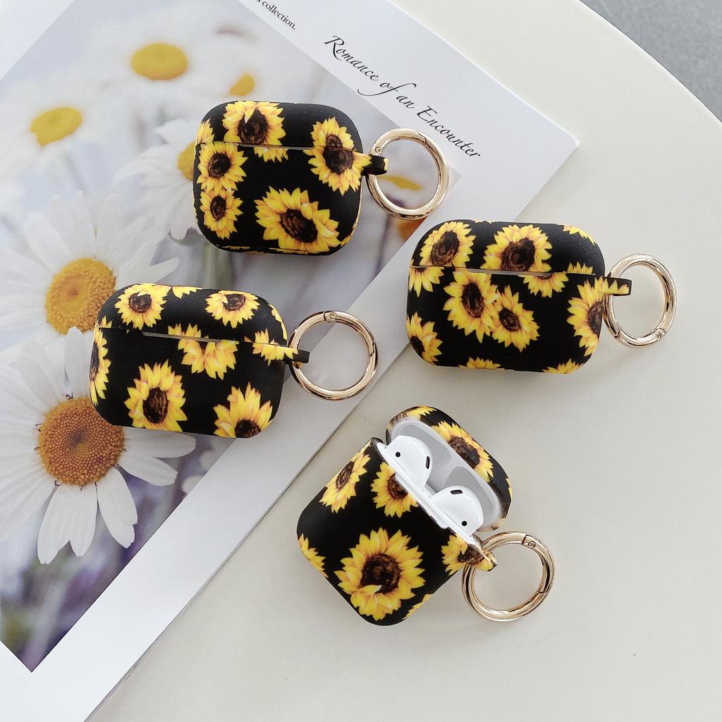 Internet celebrity ins leopard print earphone case for AirPods 1 protective case silicone soft case Apple earphone case batch