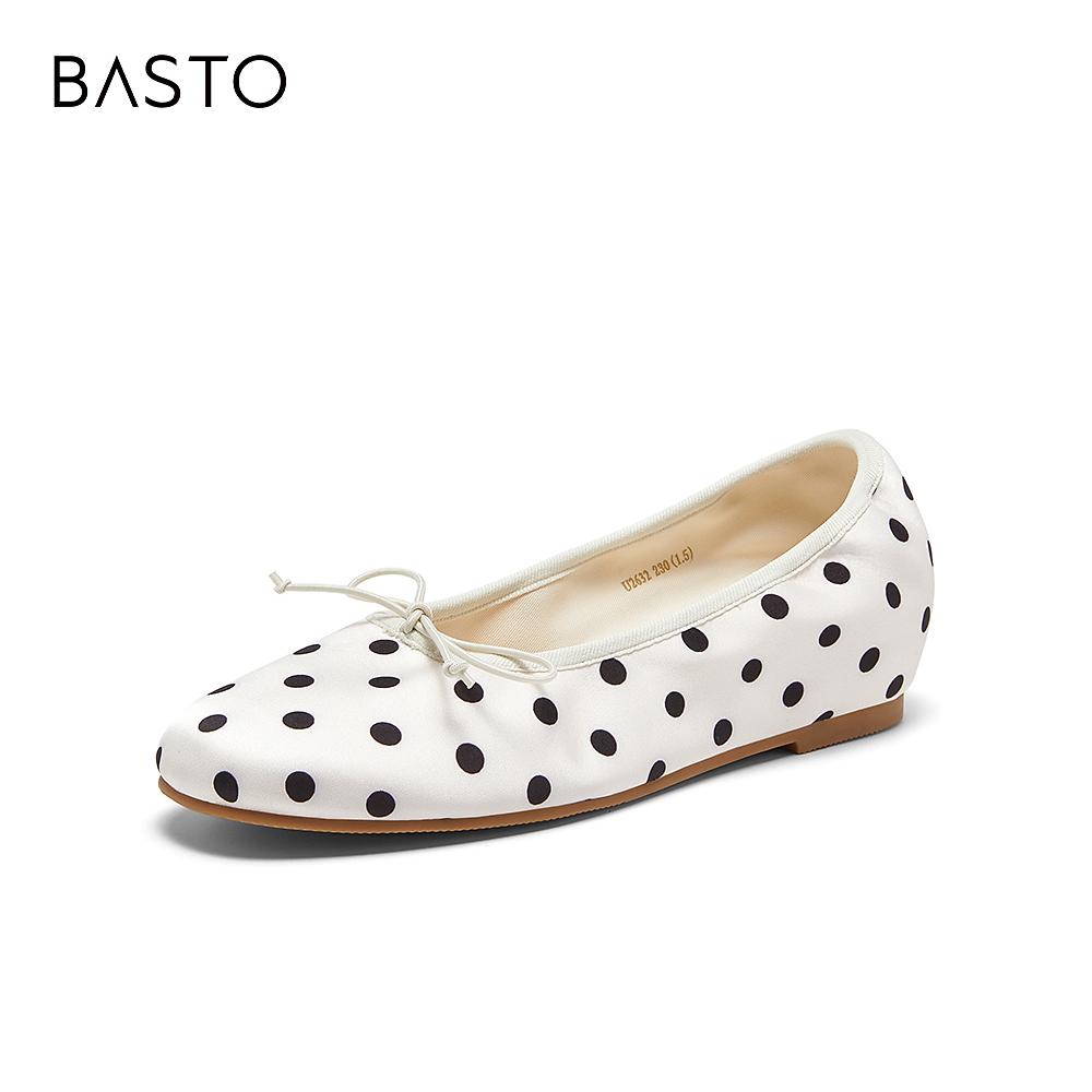 Bestu 26 Autumn Fashion Bow Trendy Commuting Shallow Mouth Round Head Women's Single Shoes U2632CQ6