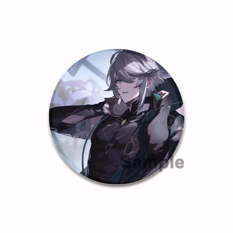 32/44/58 мм значок Genshin Impact, броши ручной работы на одежду, рюкзак, аксессуары для косплея, брошь Alhaitham, мультяшные значки на лацкан, подарки