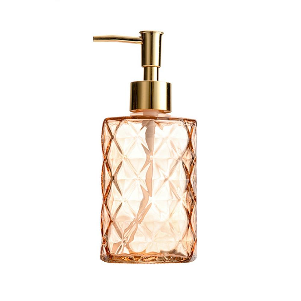 Стеклянный дозатор для мыла, бутылочный пресс, многоразовый контейнер для хранения, новые пустые бутылки