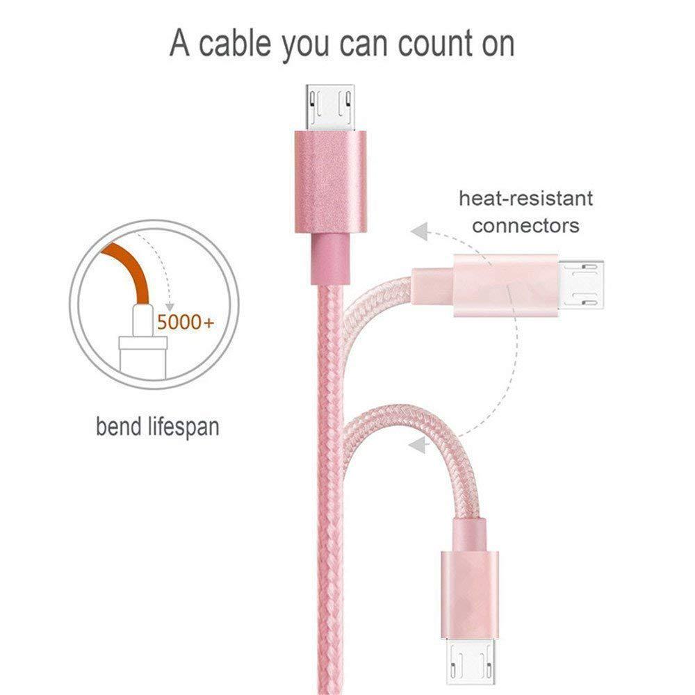 Micro USB Fast Charging Cable for Samsung Galaxy A3/A5/A7 2016 J7 Pro J2 2018 Table 1/2/3 Meter Long V8 Kabel Data Sync Charger