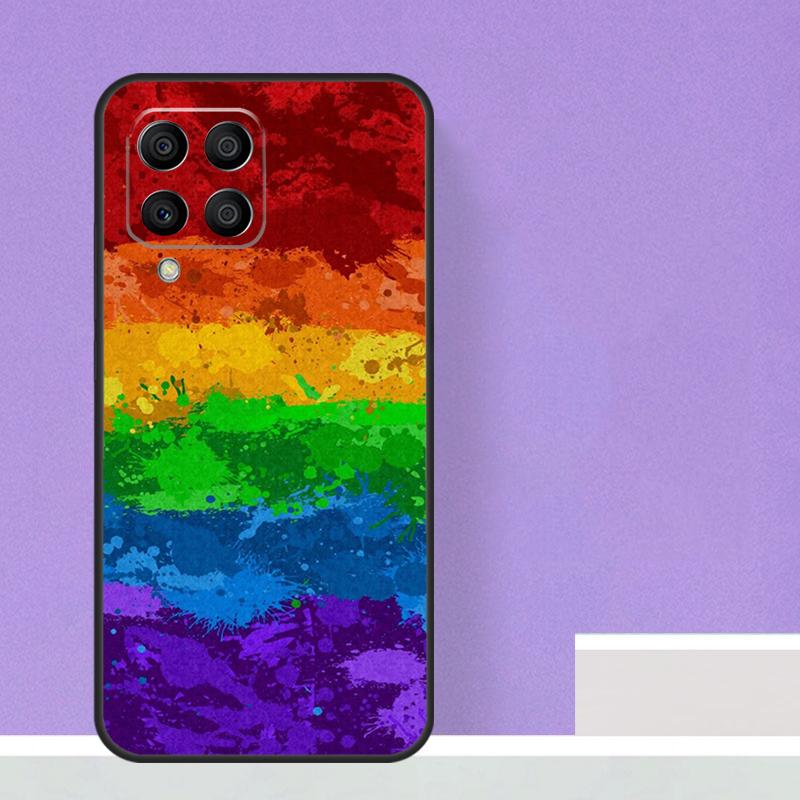 Гей лесбиянка ЛГБТ радуга гордость для Samsung Galaxy M13 M33 M53 M12 M32 M52 M14 M34 M54 M20 M51 M21 M30s M31s M15 M55 чехол