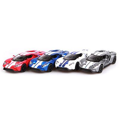 Kinsmart 2017 Ford GT Металлическая модель автомобиля, Случайный ассортимент, 1 шт.
