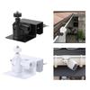 2/4Pieces Multipurpose Gutter Mount for Solars Panel Easy Installion High Viewing Sturdy Aluminum Alloy Materials