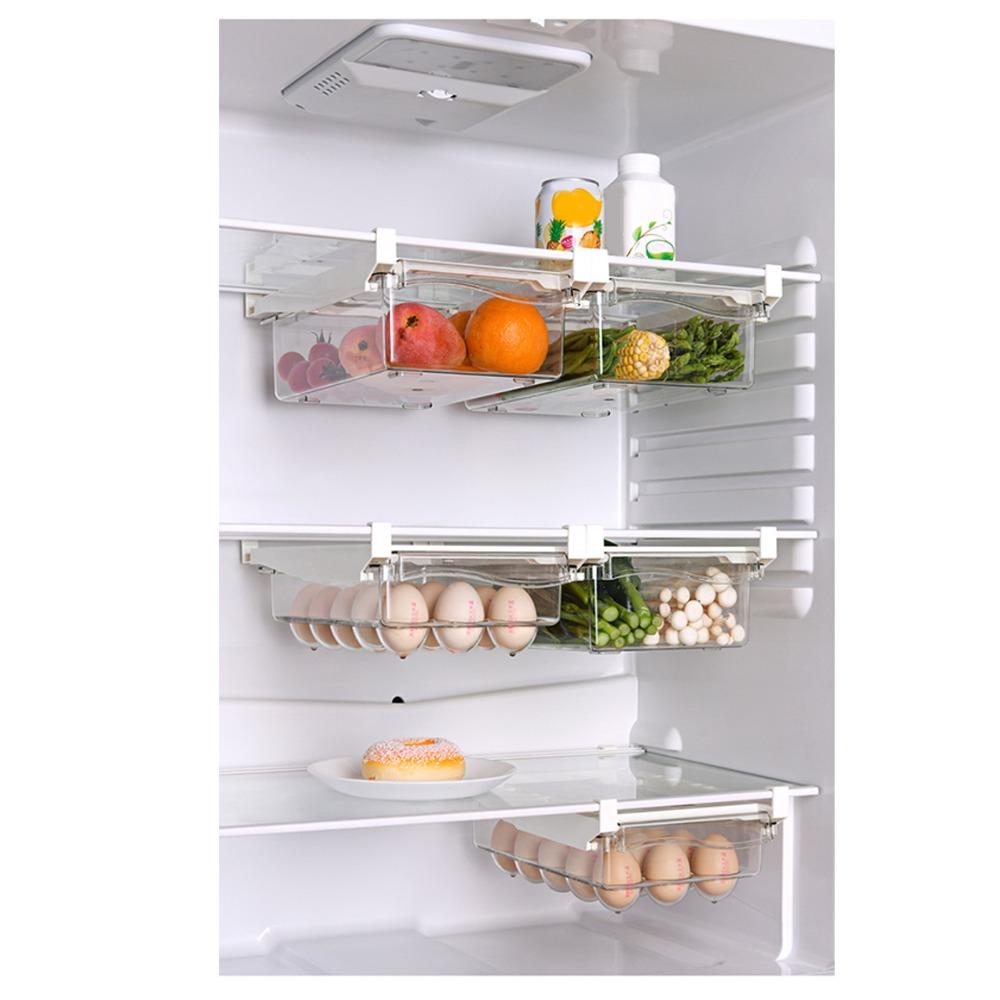 Pull Out Design Refrigerator Drawer Organizer Refrigerator Storage Container  Food Storage