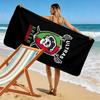 Ultras Green Corsairs Print Beach Towel, Large Soft Quick Dry Towel for Beach Camping Swimming