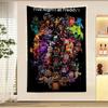 Fnaf Игра Нарушение Безопасности Аниме Гобелен Настенный Таро Хиппи Ковры для Стен Комната Декор Дома