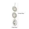 Three-dimensional Shiny Windmill Wind Spinner Outdoor Garden Home Decoration Wind Chimes Ornaments