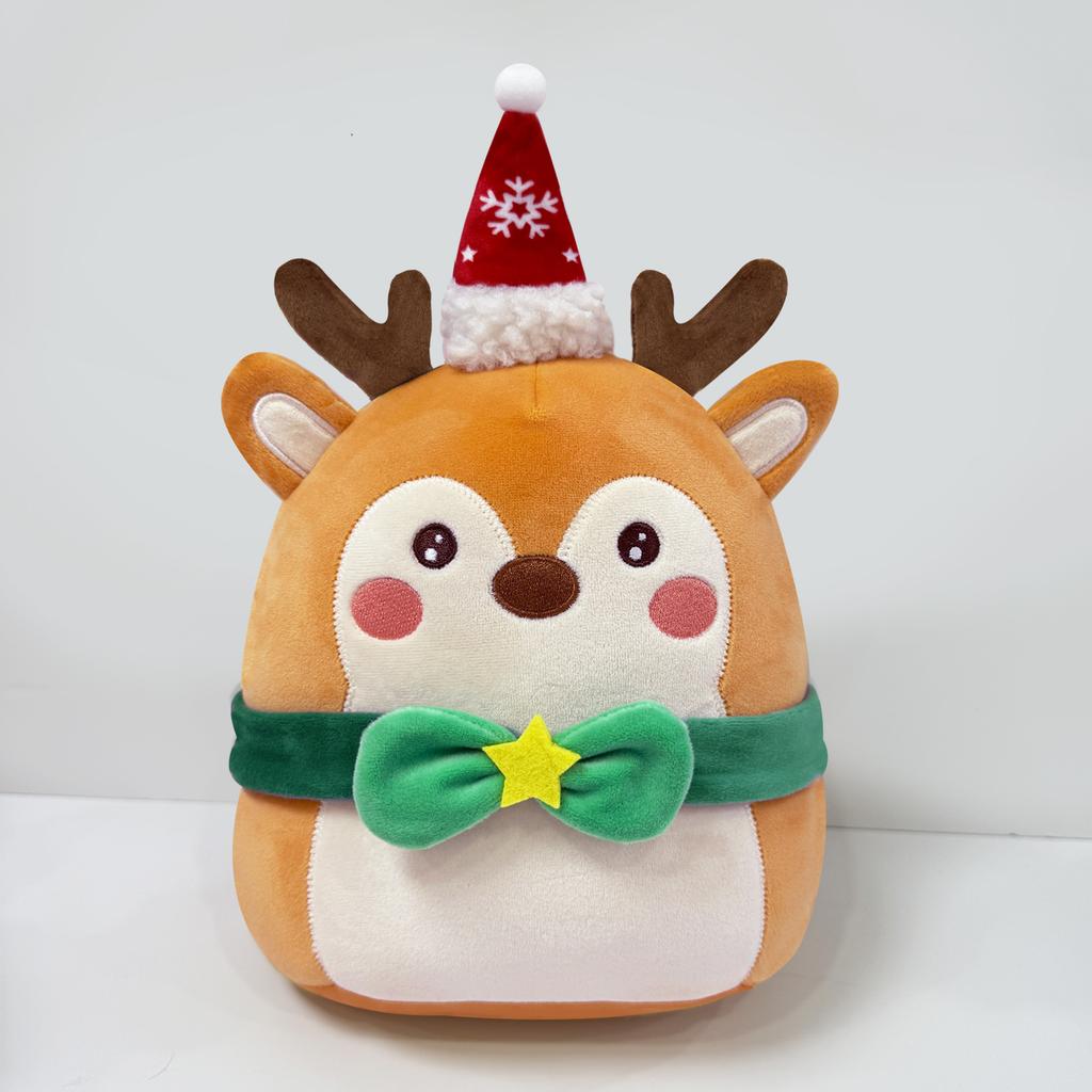Cross-border Plush Toys, Santa Claus, Snowman Pillows,