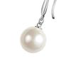 Fashion Ladies Silver Plated Faux Pearls Hook Dangle Stud Earrings Eardrops AVE