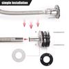 24mm Diesel Heater Exhaust Pipe Kit Stainless Steel Straight/Bend 60cm Muffler For Webasto Eberspacher Planar Car Truck Marine
